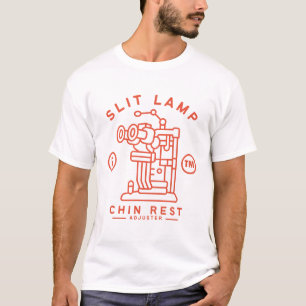Spleetlamp kinrest versteller t-shirt