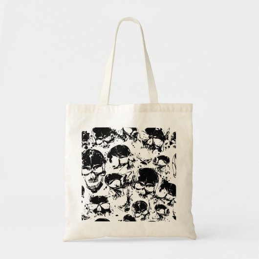 spleetskulls afdrukken tote bag (Voorkant)