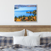 Splendid covu of fall at Bellevue Canvas Afdruk (Insitu (Slaapkamer))