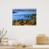 Splendid covu of fall at Bellevue Poster (Keuken)
