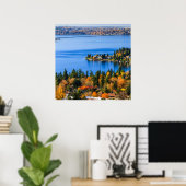 Splendid covu of fall at Bellevue Poster (Thuiskantoor)
