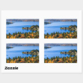 Splendid covu of fall at Bellevue Rechthoekige Sticker (Vel)