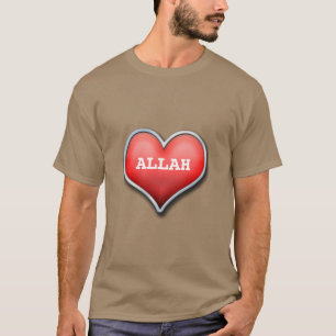 Splendid dawah shirt met tekst Allah
