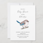 Splendid Fairy Wren Bird on Branch Kaart (Voorkant)