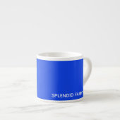 Splendid Fairywren Blue Color Name Espresso Kop (Voorkant rechts)