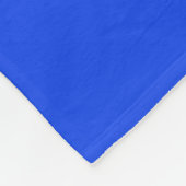 Splendid Fairywren Blue Color Name Fleece Deken (Hoek)