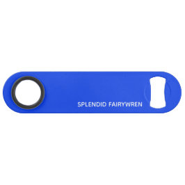 Splendid Fairywren Blue Color Name Speed Flessenopener