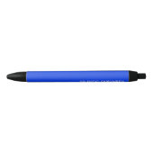 Splendid Fairywren Blue Color Name Zwarte Inkt Pen (Voorkant)