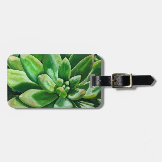 Splendid in Green Bagagelabel (Voorkant horizontaal)