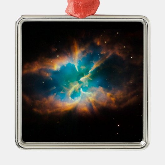 Splendid Nebula Metalen Ornament (Voorkant)
