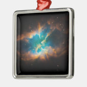 Splendid Nebula Metalen Ornament (Links)