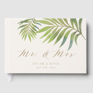 Splendid Summer Wedding Guest Book Gastenboek