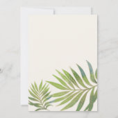 Splendid Summer Wedding Kaart (Achterkant)