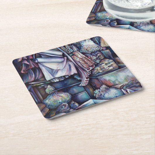 Splendid Tekka Center's Specials, Singapore Kartonnen Onderzetters (Schuin)