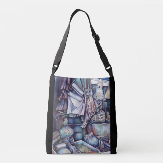 Splendid Tekka Centre's Speicals Crossbody Tas (Achterkant)