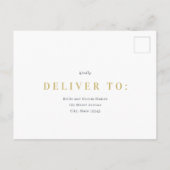 Splendid Union Wedding RSVP Reactie Kaart (Achterkant)