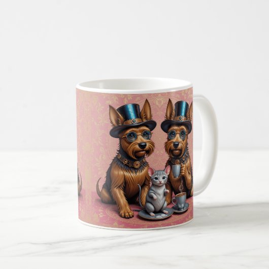 Splendid Yorkshire Terriers Classic Mok (Voorkant rechts)