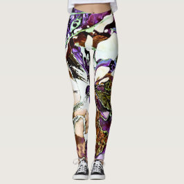 SplendidLee - Abstracte Mercury Art Leggings
