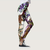 SplendidLee - Abstracte Mercury Art Leggings (Rechts)