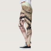 SplendidLee - Eye Sketch Art Print Leggings (Links)