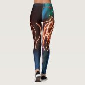 SplendidLee - Leggings voor het afdrukken van Abst (Achterkant)
