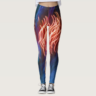 SplendidLee - Leggings voor het afdrukken van Abst