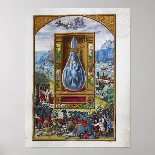 Splendor Solis, een Duitse alchemische behandeling Poster (Voorkant)
