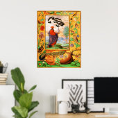 Splendor Solis: Filosoof met kolf Poster (Thuiskantoor)