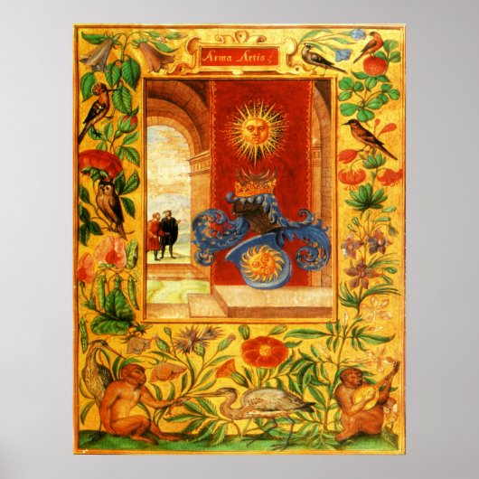 Splendor Solis: Kunstwapens Poster (Voorkant)