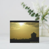 Splendor Sunset/Greetings uit Taiwan Briefkaart (Staand voorkant)