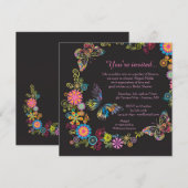 Splendor-uitnodiging Kaart (Voorkant / Achterkant)