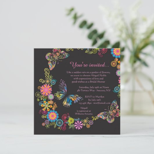 Splendor-uitnodiging Kaart (Staand voorkant)