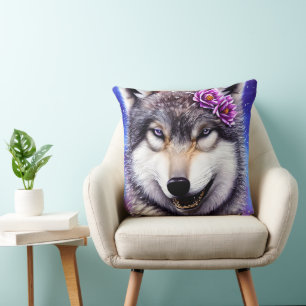 Splendor van de Wolf Kussen