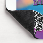 Splendor van het leven met vlinder muismat (Hoek)