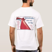 Splendorificatoren nemen het schip t-shirt (Achterkant)