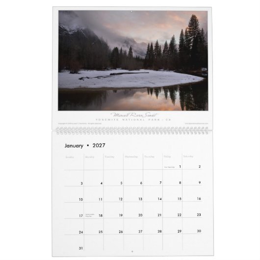 Splendorous Sojourns 2010 Agenda Kalender (Jan 2027)
