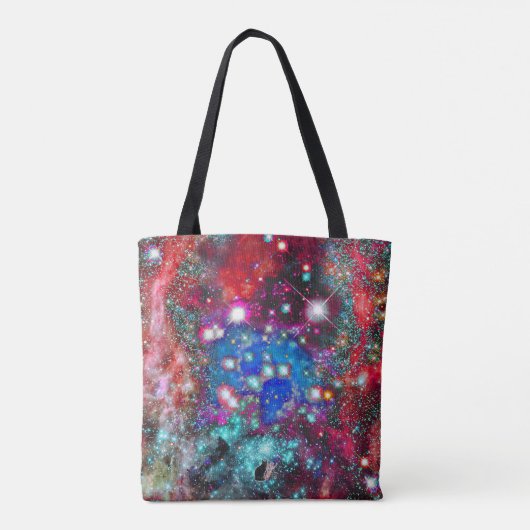 Splendorous Star Field Canvas tas (Achterkant)