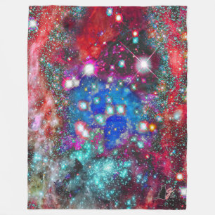 Splendorous Star Field Fleece Blanket