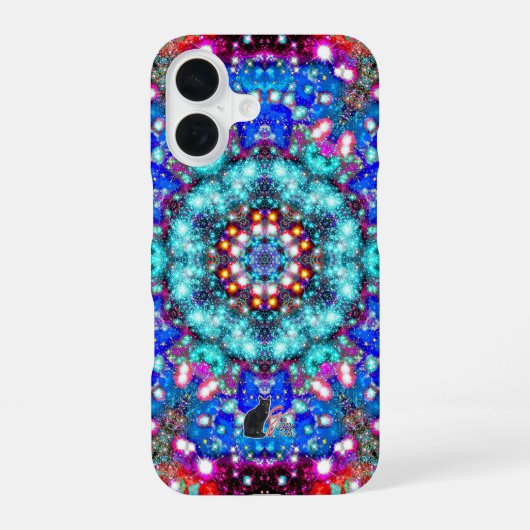 Splendorous Stellar Kaleid iPhone 16 Hoesje (Achterkant)
