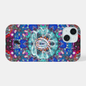 Splendorous Zen Lotus iPhone 15 Case (Achterkant horizontaal)