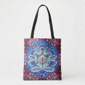 Splendorous Zen Lotus Tote Bag (Voorkant)