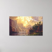 Splendors of America's Frontier Fine Art Canvas Afdruk (Voorkant)