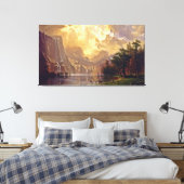 Splendors of America's Frontier Fine Art Canvas Afdruk (Insitu (Slaapkamer))