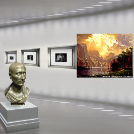 Splendors of America's Frontier Fine Art Canvas Afdruk