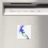 Spletters abstracte morning Glory Paint Magneet (Insitu (Vaatwasser))