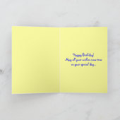 Spletters Birthday Kaart (Binnen)