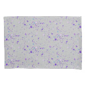 Spletters Paarse verf Kussensloop (Voorkant)