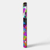 Spletters van kleurrijke verf artistiek Case-Mate iPhone case (Achterkant / Links)