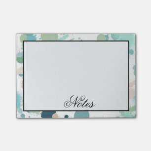 Spletters waterverf verven post-it® notes