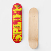 SPLFF Skateboard, 7¾-inch deck Persoonlijk Skateboard (Voorkant)